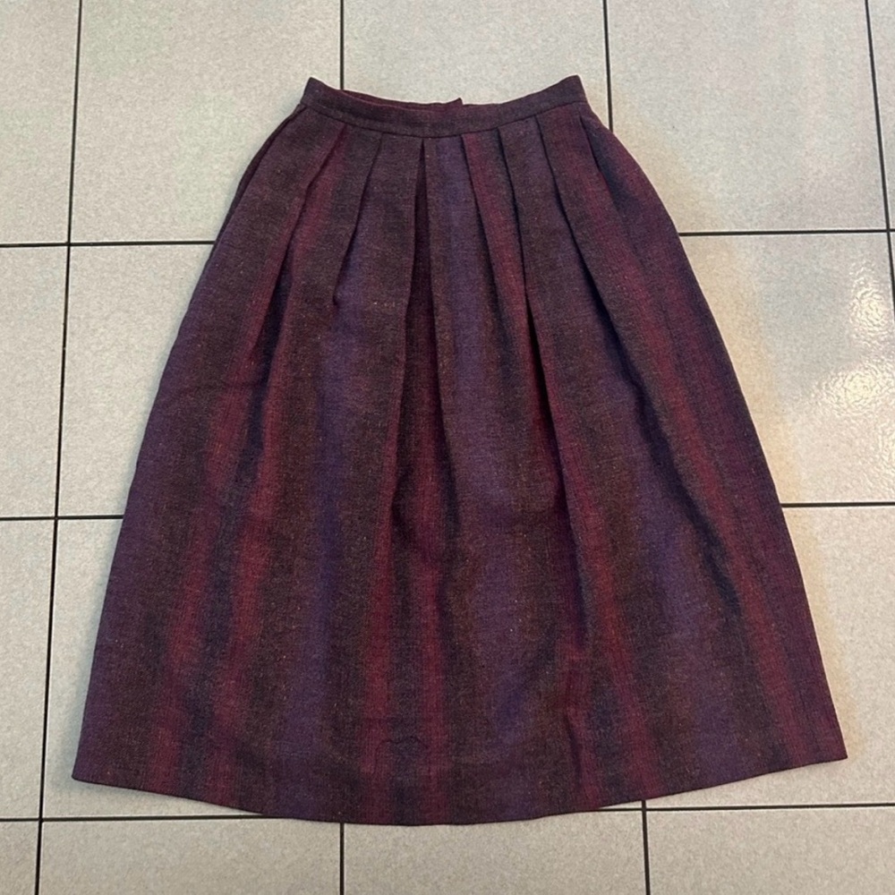 Vintage wool skirt